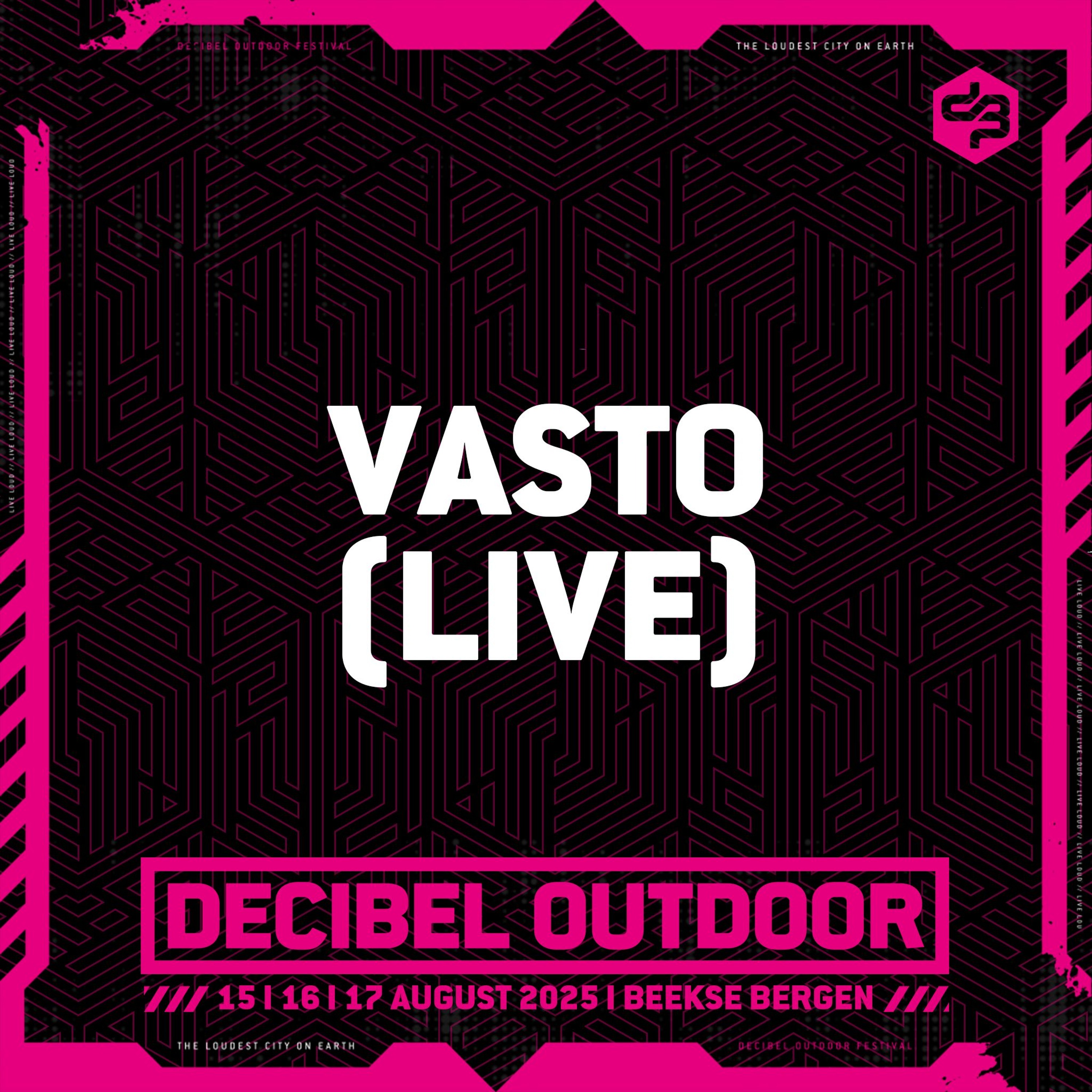 Vasto (LIVE) | Decibel outdoor 2025 | Friday |  RAW episode artwork