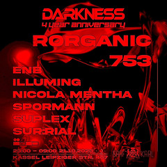 Illuming @ Darkness w/ 753 & Rorganic, Graf Karl Kassel (21.10.2023)