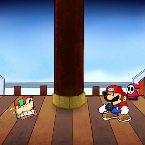 Paper Peril (Dog Eared but Mario Takes BF's Place) (+FLP)