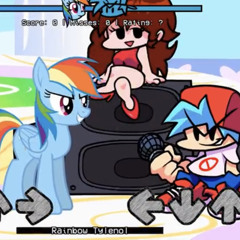 FNF Rainbow Dash Tylenol