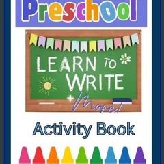 READ [PDF] 📚 Big Preschool Workbook for Kids Ages 3 and up, Handwriting, ABCs and Numbers, Colors