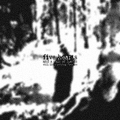 five hearts and a pair of hands with interlocking fingers