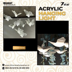 Acrylic Hanging Light Buy Online in India at Best Price | Unique Styles