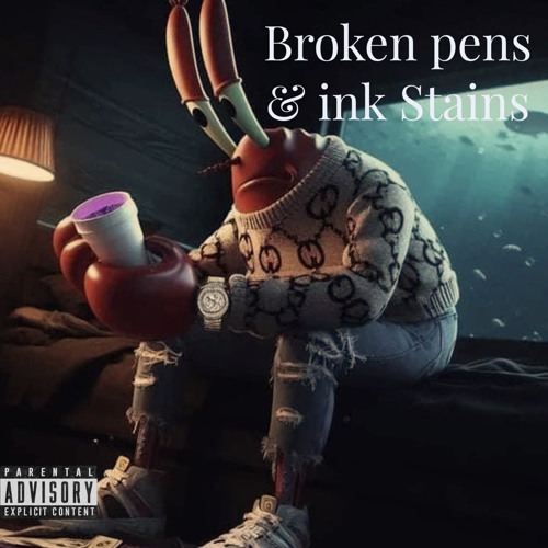 Broken Pens & Ink Stains