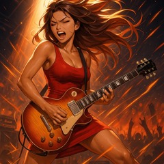 Dancing in the blue rain