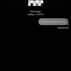 Can’t even sleep