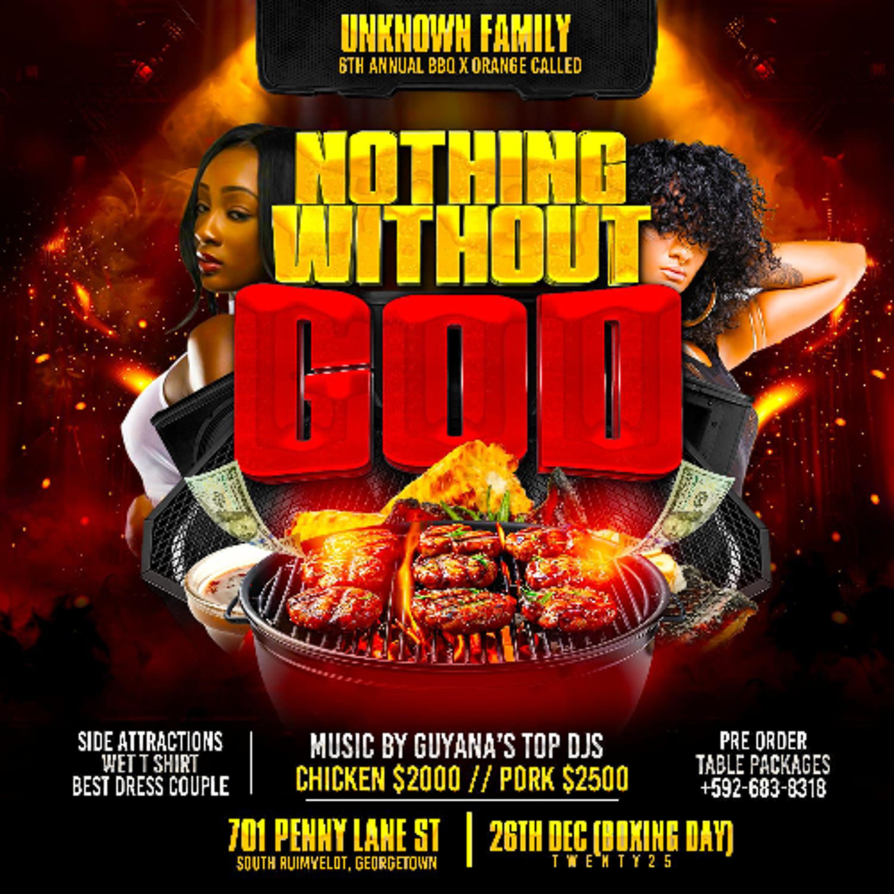 BAR B QUE AND ORANGE PROMO UPDATE BY BIGPAPA & DJ DELLON DI HOTSKULL