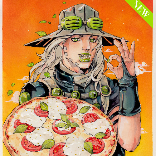 Pizza Mozarella (gyro zeppeli unofficial theme) (steel ball run)