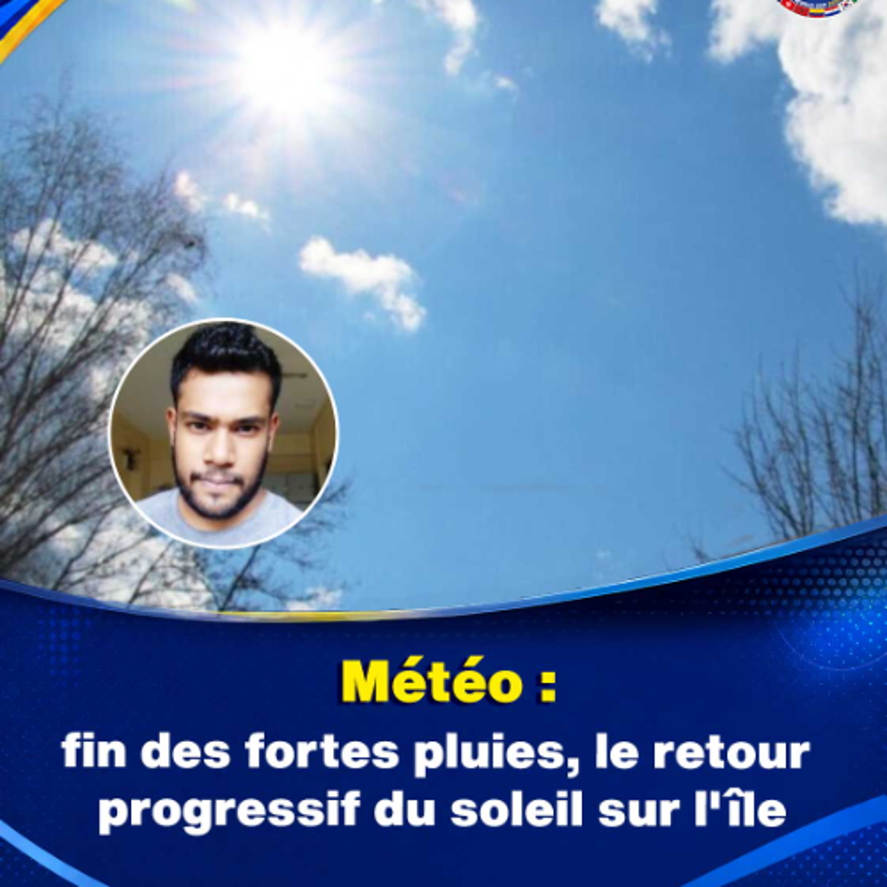 Météo : fin des fortes pluies, le retour progressif du soleil sur l'île episode artwork