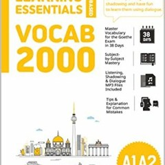 Access [EPUB KINDLE PDF EBOOK] German Learning Essentials VOCAB 2000 (Subject-Based)