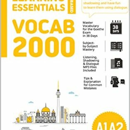 [View] [PDF EBOOK EPUB KINDLE] German Learning Essentials VOCAB 2000 (Subject-Based) by  Lucia Komes