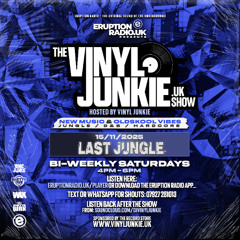 Episode 119 - Vinyl Junkie - Eruption Radio – LAST SHOW - 15/11/2025