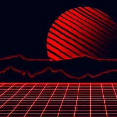 Sol Rojo De Medianoche