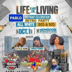 BASS ODYSSEY AT PABLO ALL WHITE  RETRO BDAY PARTY 10TH OCT 2022 PT2