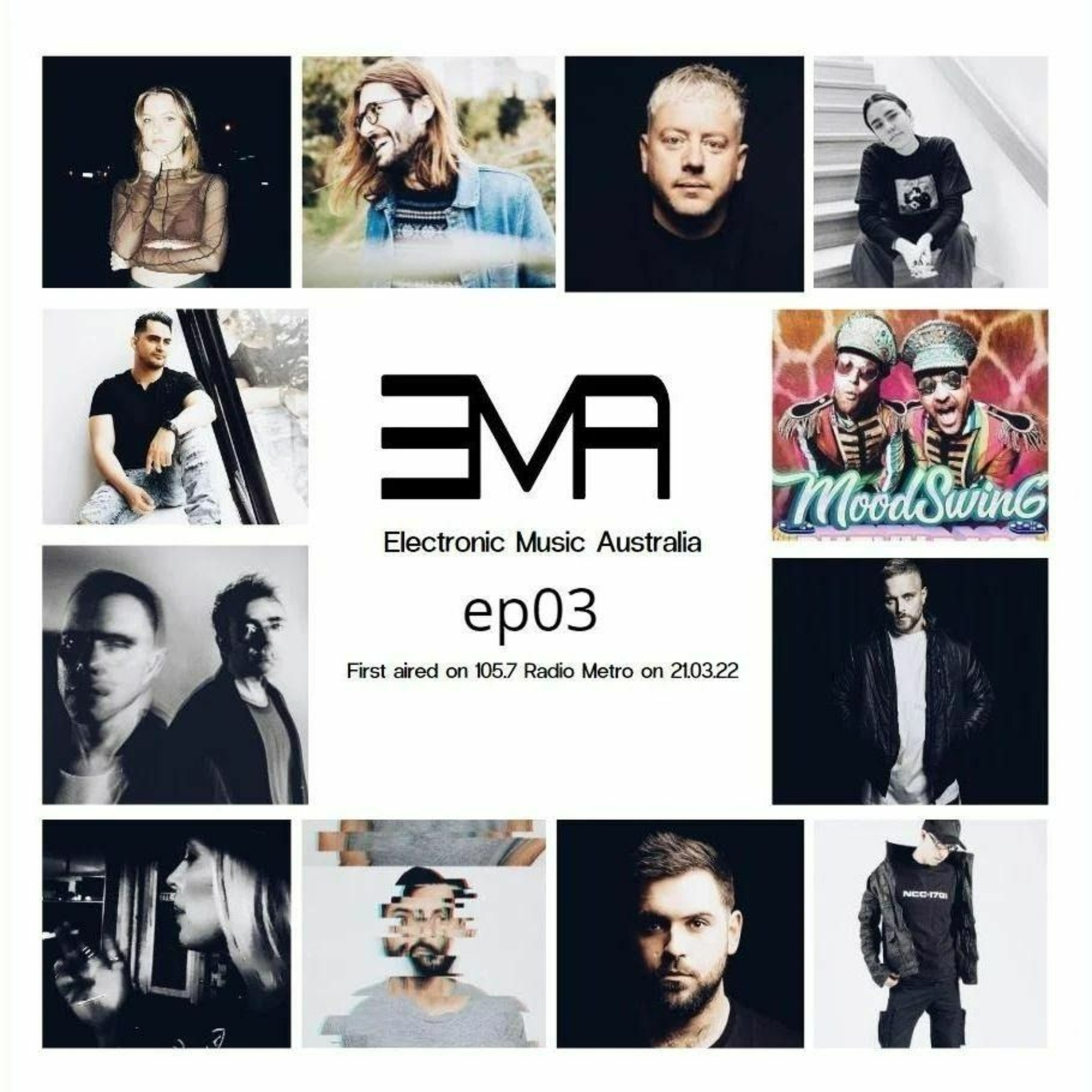 Electronic Music Australia #3 21.03.2022 episode artwork