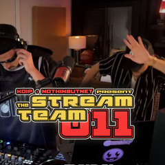 THE STREAM TEAM 011: Kdip b2b NOTHINBUTNET (Live DJ Mix // Chill House, Coffee Beats)