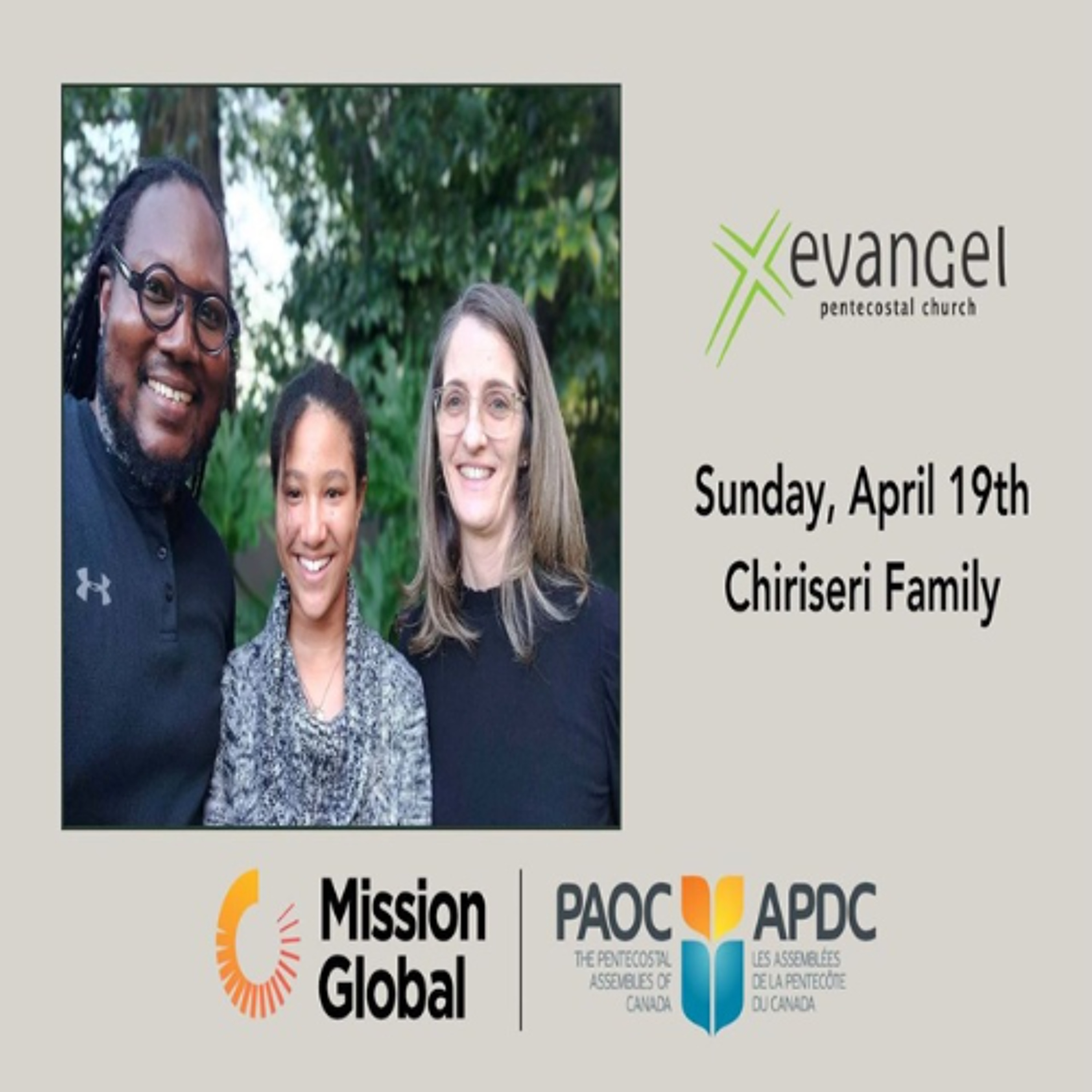 Missions Global Chiriseri Family - Apr 19, 2026 episode artwork