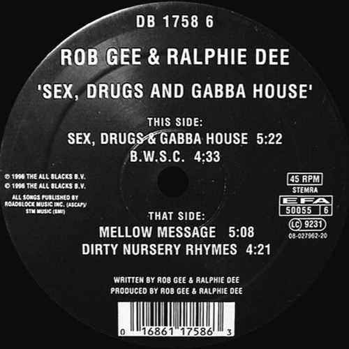 Rob Gee Ralphie Dee B W S C By Wabski