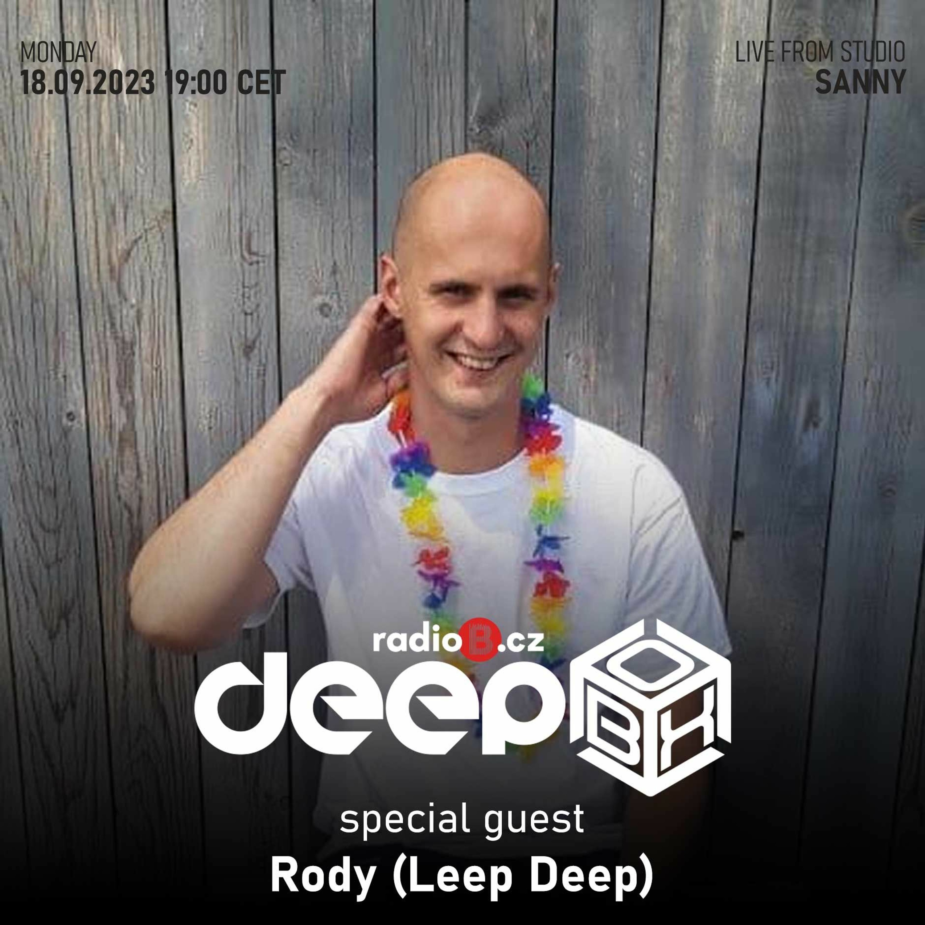 RadioB - DeepBox live: Sanny + DJ Rody (Leep Deep) / 18.9.2023 episode artwork