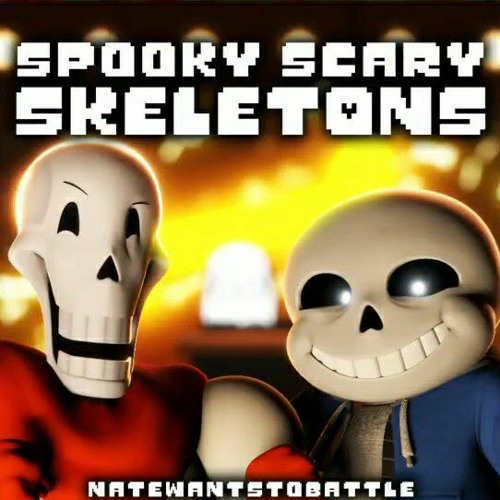 Spooky Scary Skeletons natewantstobattle