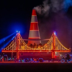 DJ Lucky LIVE @ Coney McConeFace Art Installation from the Golden Gate Burning Man 2024