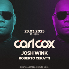 CARL COX BsAs 2025 - Voz en OFF para OMNIA&MANDARINE