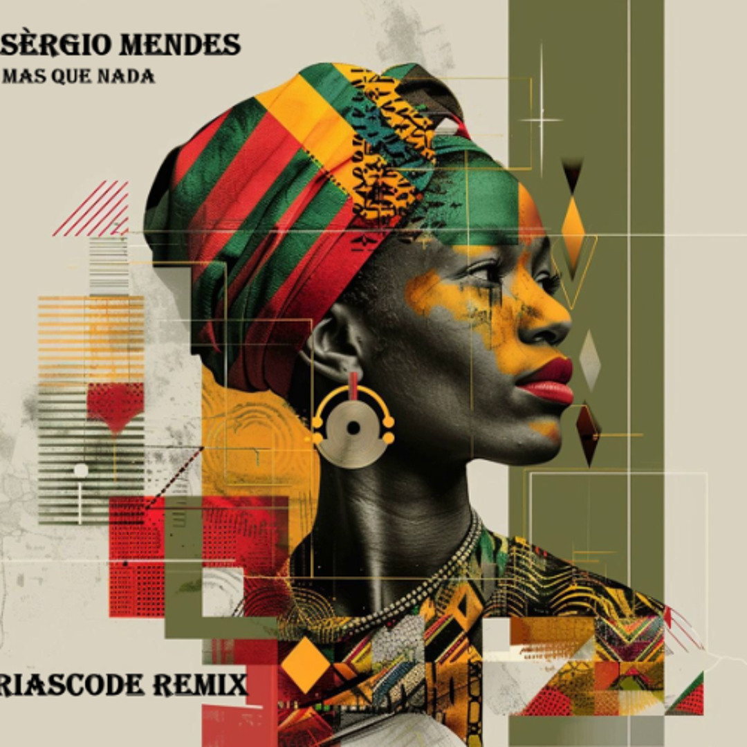 SERGIO MENDES - MAS QUE NADA Remix レコード Sergio Mendes Featuring The Black Eyed Peas – Mas Que Nada