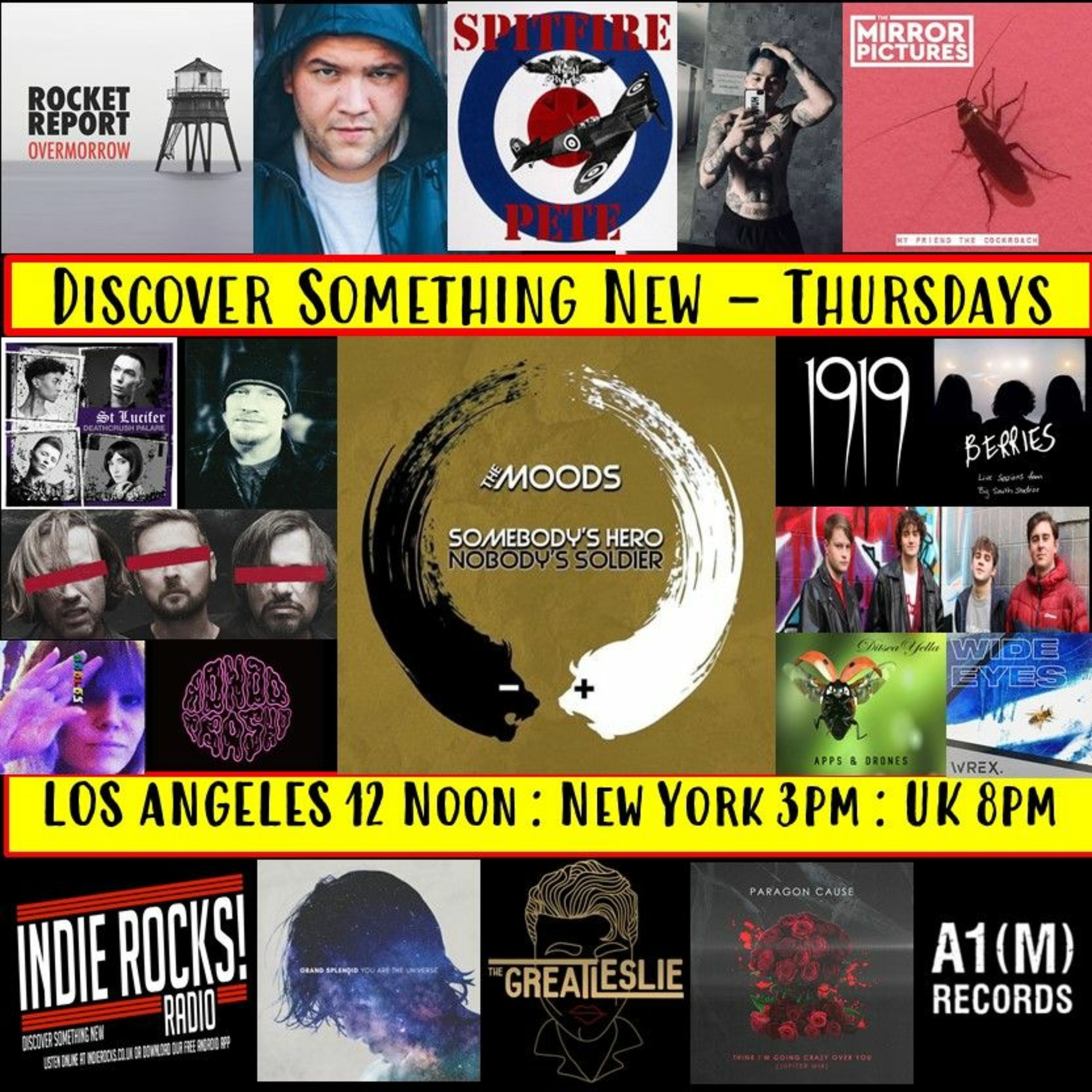 A1M new Music Show - Discover New Music - Indie Rocks Radio