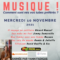 MUSIQUE 118 - "Titanium" (Guetta, Sia) / "You make me feel" (Somerville) / Mecano / Roméo & Juliette