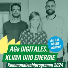 Kommunalwahlprogramm KV Leipzig 2024 - AG Digitales, Klima & Energie