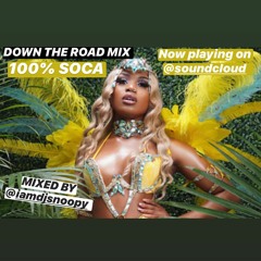 DJ SNOOPY - DOWN THE ROAD MIX (100% SOCA)