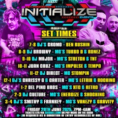 INITIALIZE - THE EMPIRE - DEL PINO BROS - MC’s XTC & RETRO