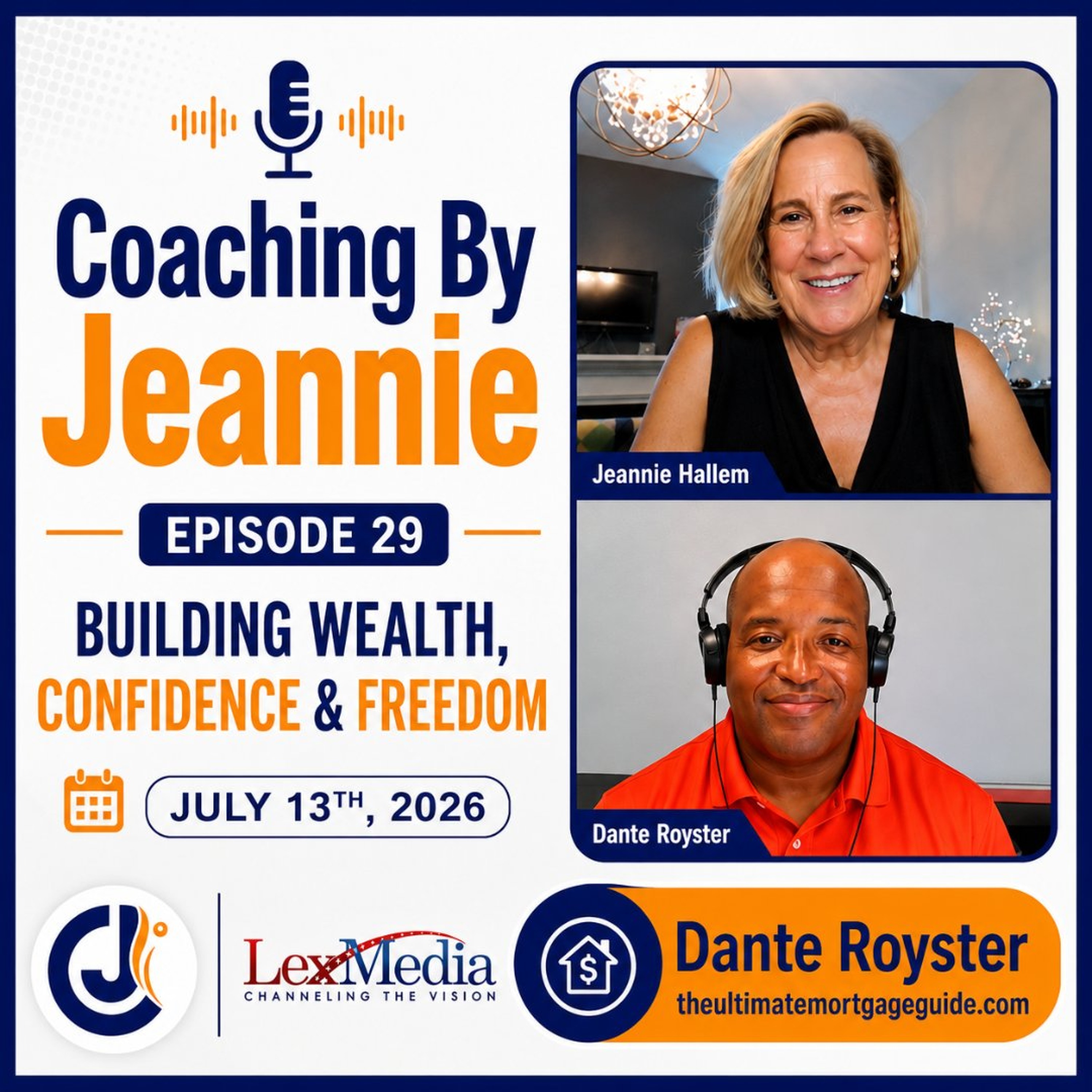 Coaching By Jeannie | Episode 29 - Dante Royster episode artwork