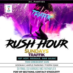 DJ VARGAS - DJ FINAL - MC FATHAFLEX LIVE SET @ "RUSH HOUR SUNDAYS" ATL