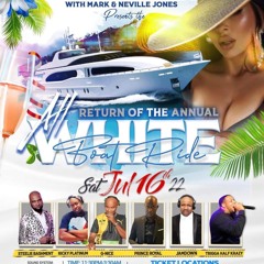 All White Boat Ride (1st Floor) July 16th, 2022