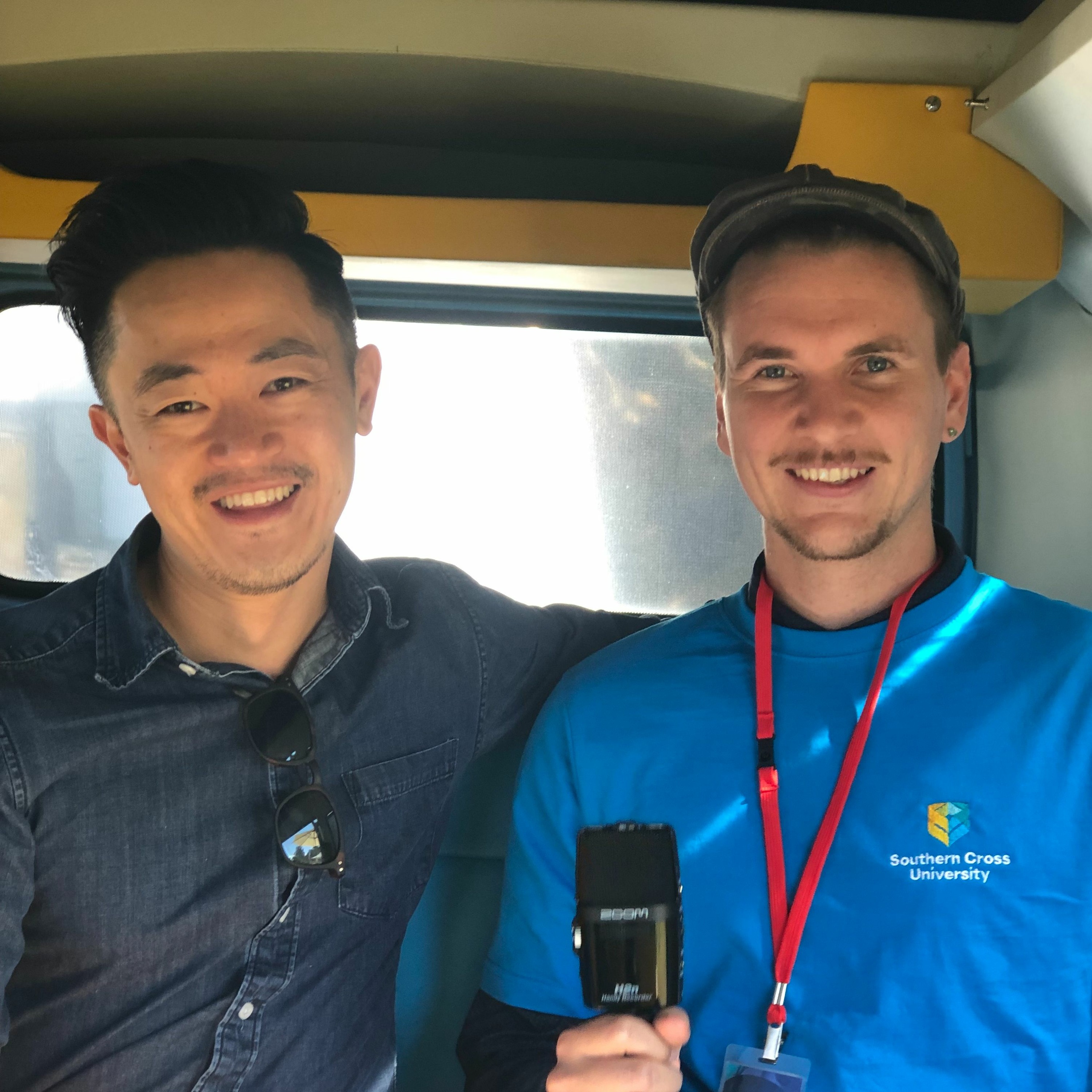 Writing student Snowy interviews Ben Law at Byron Writers Festival 2019 episode artwork