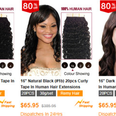 Curly Tape In Hair Extensions – Easy, Natural, Gorgeous Curls | Market Hair Extension USA