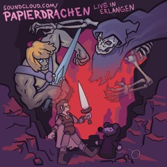Liveshow in Erlangen 2024 - Papierdrachen und Hermann gegen Gerippor