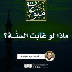 ماذا لو غابت السنة | د. أحمد عبد المنعم