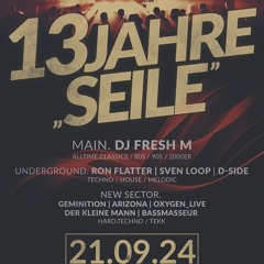 Ron Flatter 13 Jahre Seile 21.09.2024