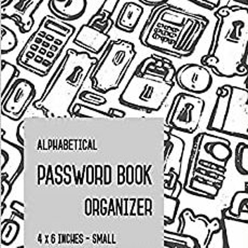[READ] Small Password Book Alphabetical: 4x6 Mini Login Notebook Or