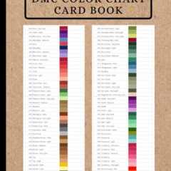 free EBOOK 📘 dmc color chart card book | 8.5 " x 11 " | 28 Pages by  samet cakir EPU