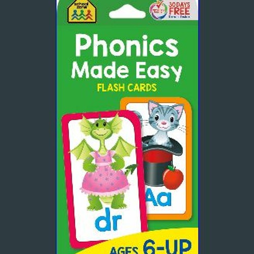 Stream [EBOOK] School Zone - Phonics Made Easy Flash Cards - Ages 6 and ...