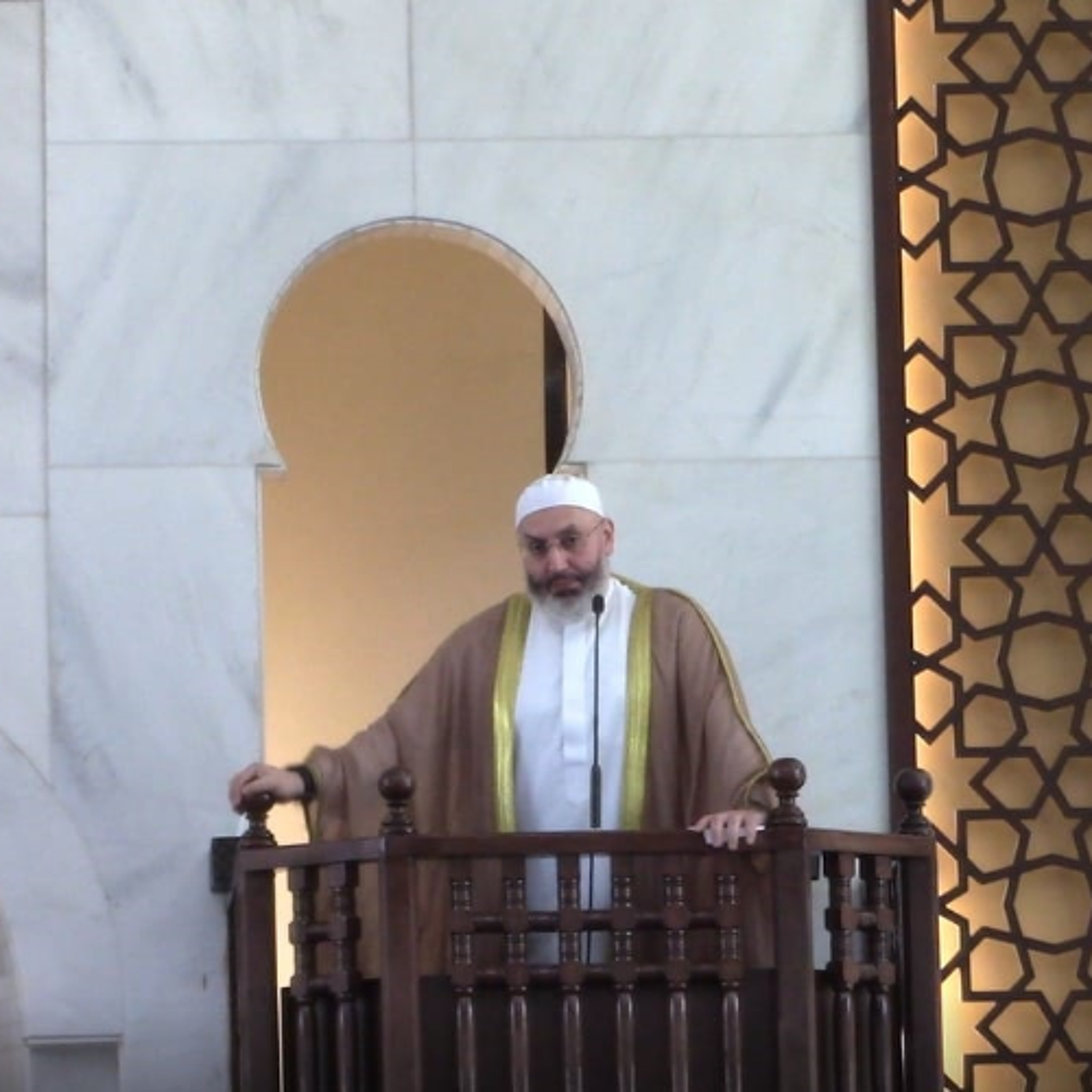 خطبة الجمعة من  مسجد السلام لأمين  فتوى طرابلس و شيخ  قرائها بلال بارودي "فوقاهم الله سيئات ما مكروا"