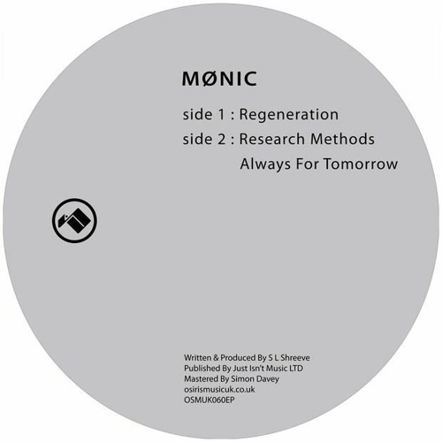 Mønic - Research Methods - Osiris Music