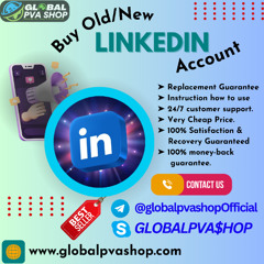 Step By Step Suggest to Buy Linkedin Accounts from GlobalPvaShop