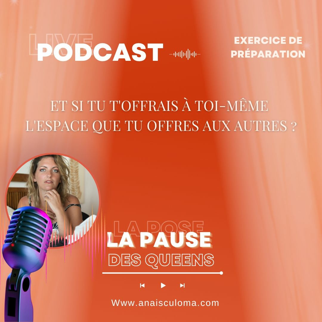 Et si tu t'offrais à toi-même l'espace que tu offres aux autres ?