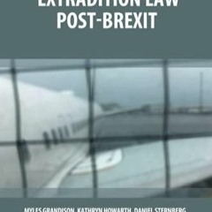Ebook A Practical Guide to Extradition Law Post Brexit for ipad
