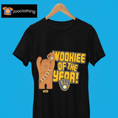 Star Wars Wookie Milwaukee Brewers Logo Wookiee Of The Year Shirt