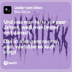 Edo Saiya - Lieder vom leben // HARDTEKK
